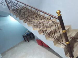 Harga Railing Tangga Besi Ulir Klasik dan Mewah Per Meter