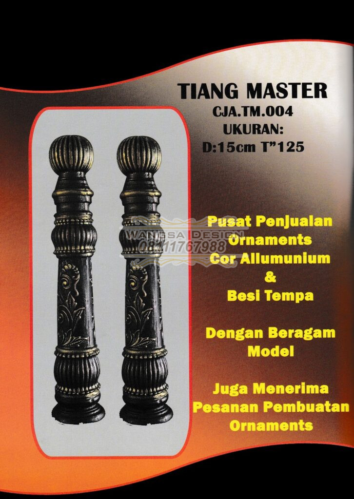 Tiang Master Besi Tempa (1)